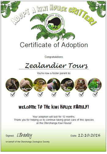 native bird adoption
