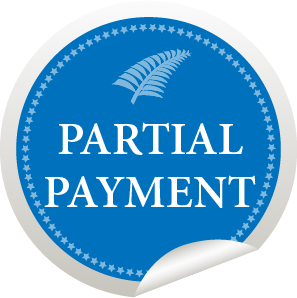 partial payment badge
