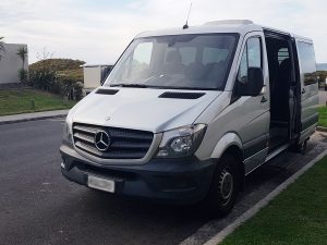 silver mercedes front