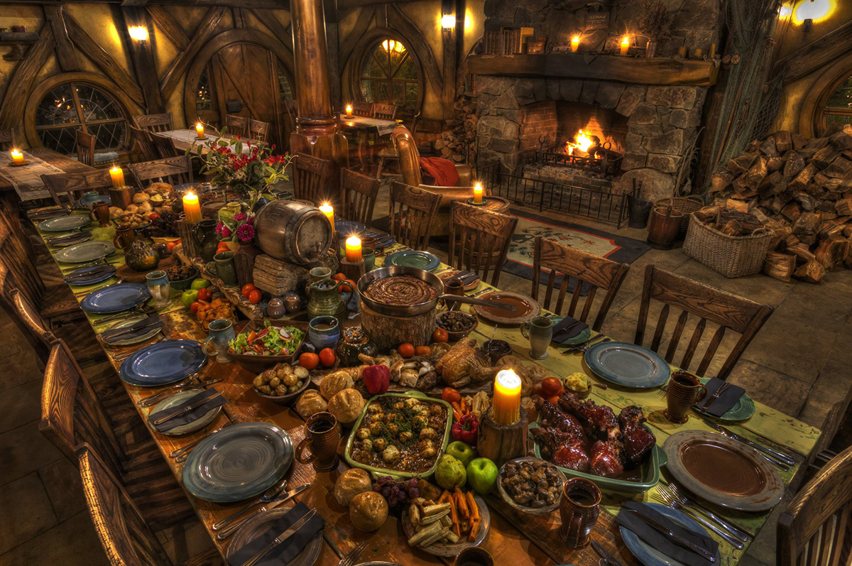 Hobbiton banquet